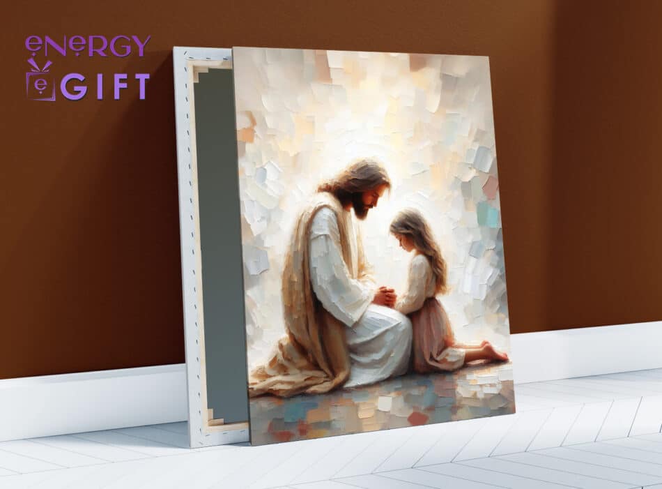 Tablou Canvas religios Iisus hristos in rugaciune