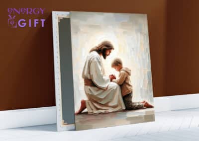 Tablou Canvas religios Iisus hristos in rugaciune