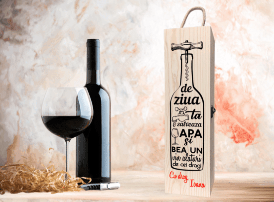 Cutie de Vin Personalizata #1
