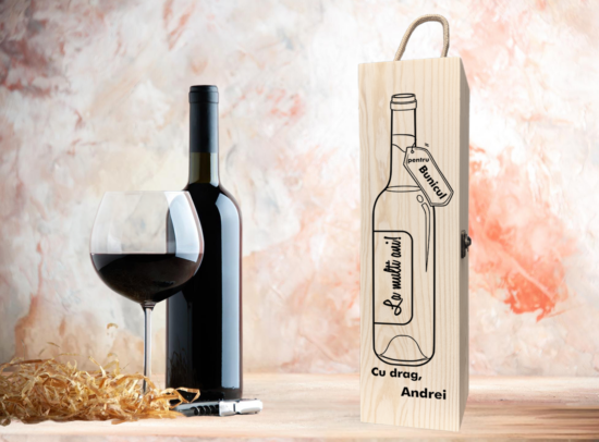 Cutie de Vin Personalizata #6