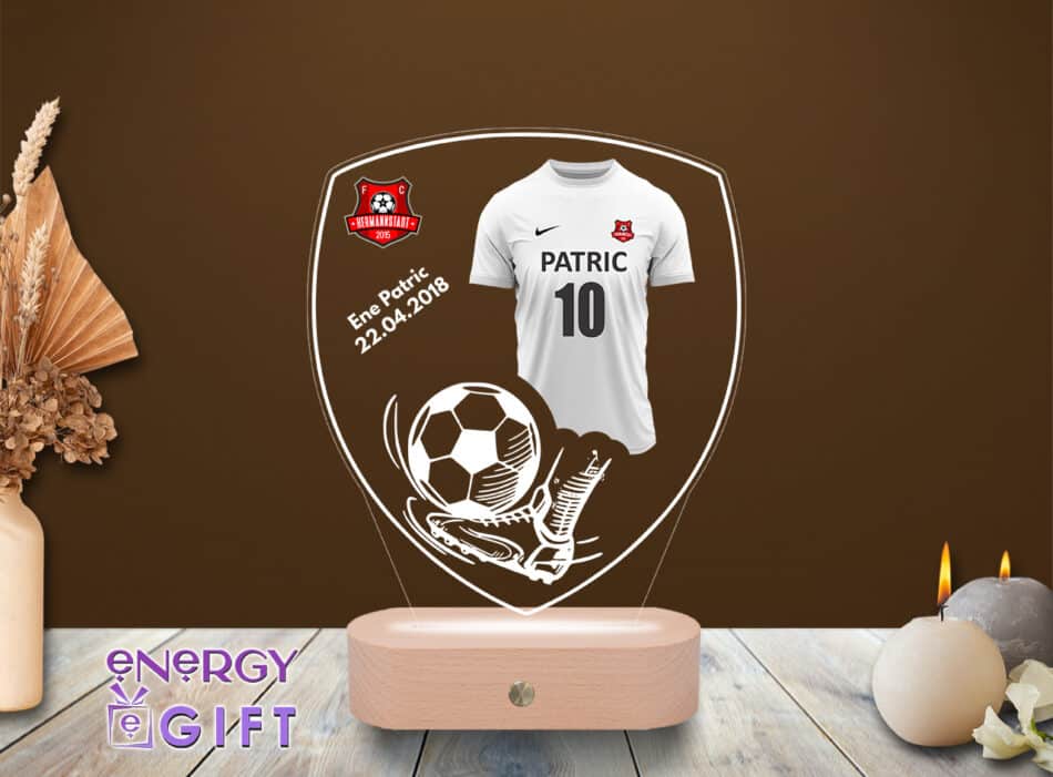 Lampa Led 3D Personalizata – Fotbal FC Hermannstadt