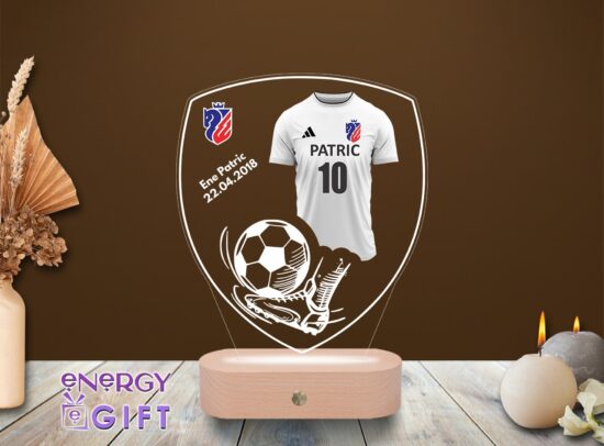 Lampa Led 3D Personalizata – Fotbal FC Botoșani