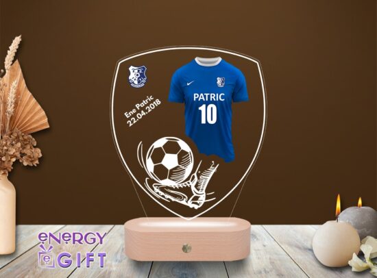 Lampa Led 3D Personalizata – Fotbal FC Farul Constanța