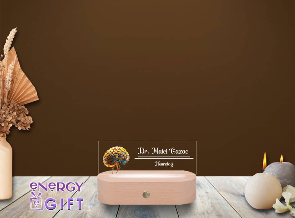 lampa led 3d birou neurolog