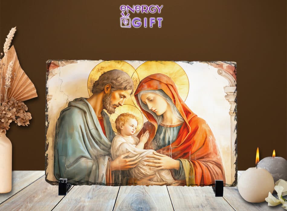 Tablou Piatra Religios ardezie iosiv si maria