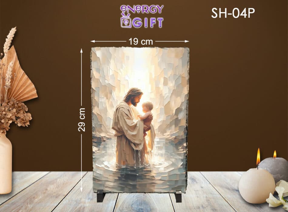 Tablou Piatra Religios ardezie Iisus hristos ortodox