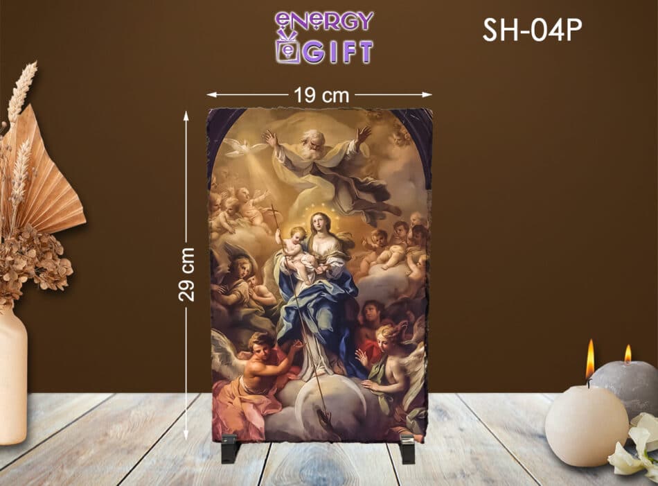 Tablou Piatra Religios ardezie maica domnului