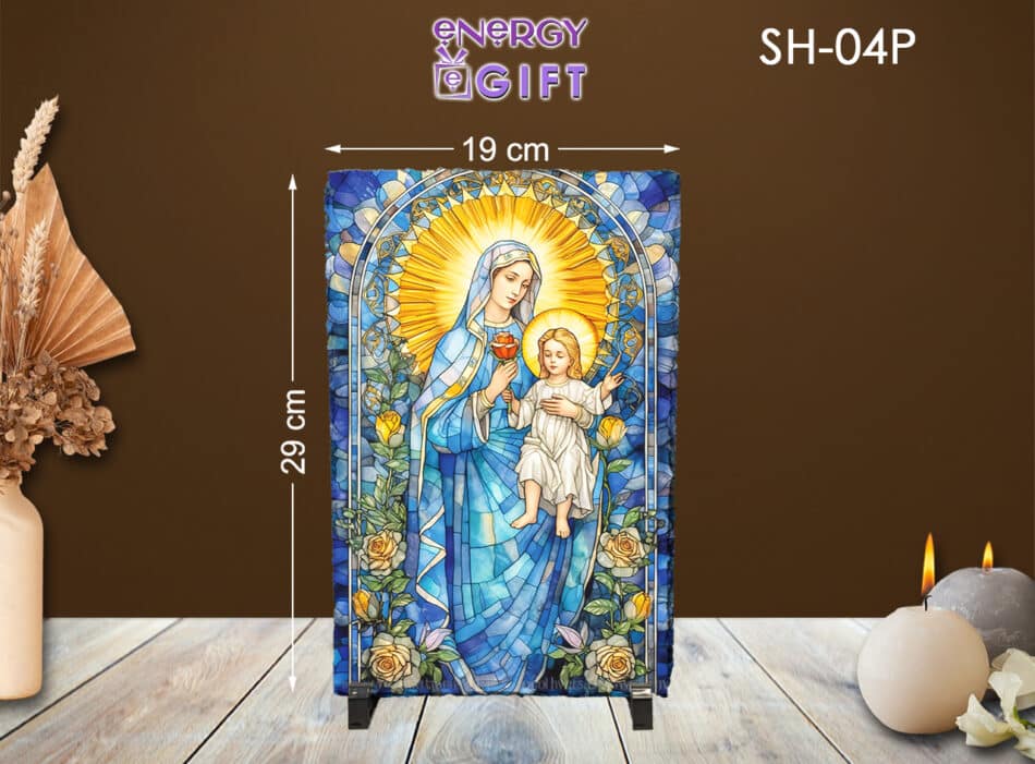 Tablou Piatra Religios ardezie maica domnului