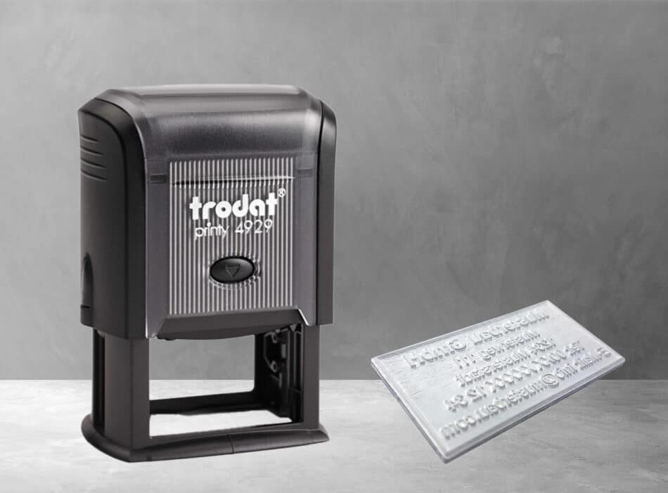 Stampilă Dreptunghiulară Trodat 4929