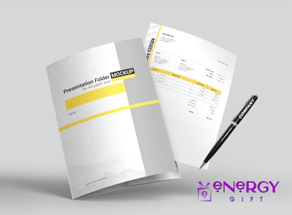 Mape de prezentare cu Buzunar