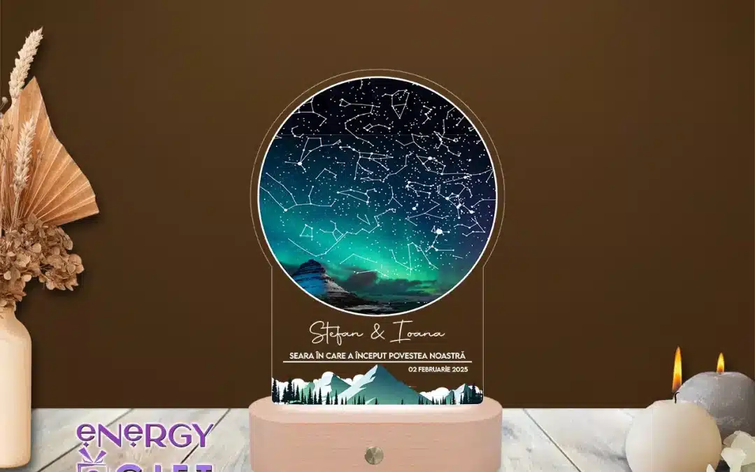 Harta stelelor personalizată – transformă un moment special într-o amintire unică