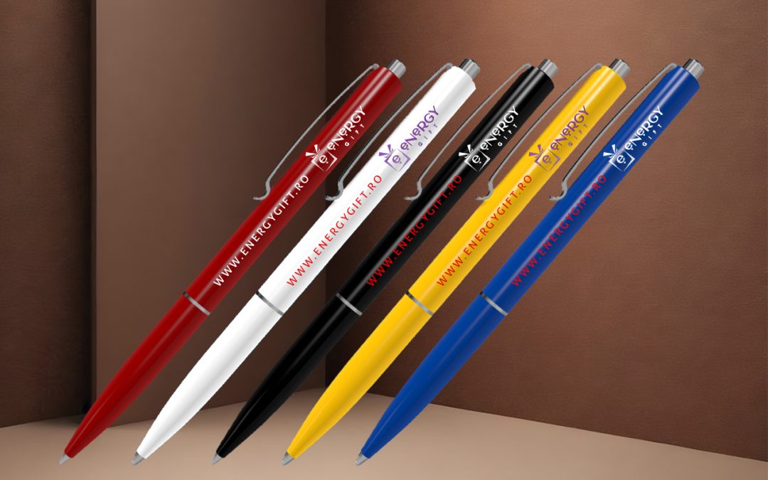 Pixuri personalizate cu logo – un instrument elegant care construiește imaginea brandului tău