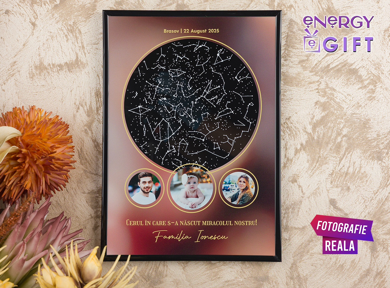 O amintire unică din clipa în care a început viața în trei.