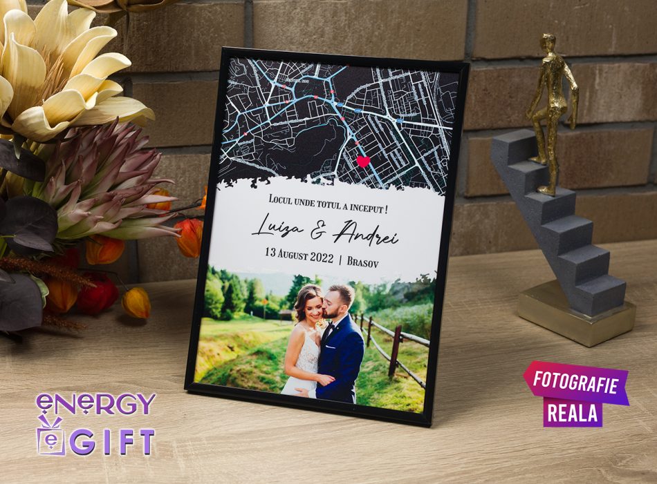 tablou personalizat harta stelelor amintire