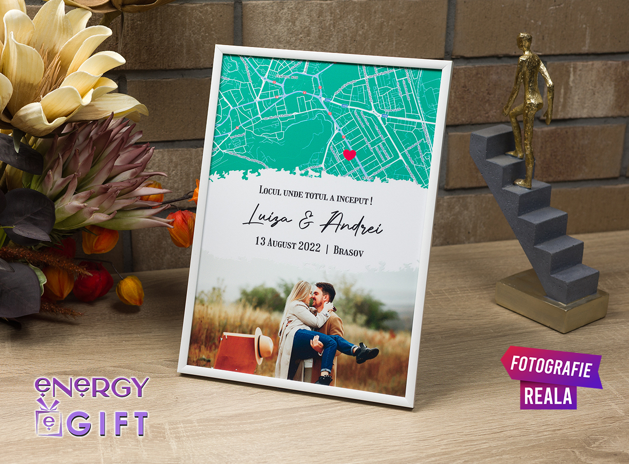 tablou personalizat aniversare cuplu