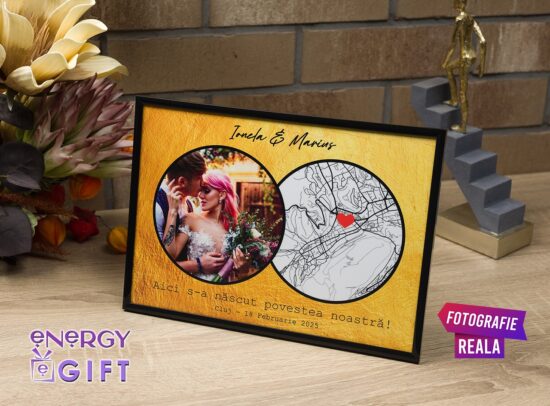 tablou personalizat sky map inceput relatie