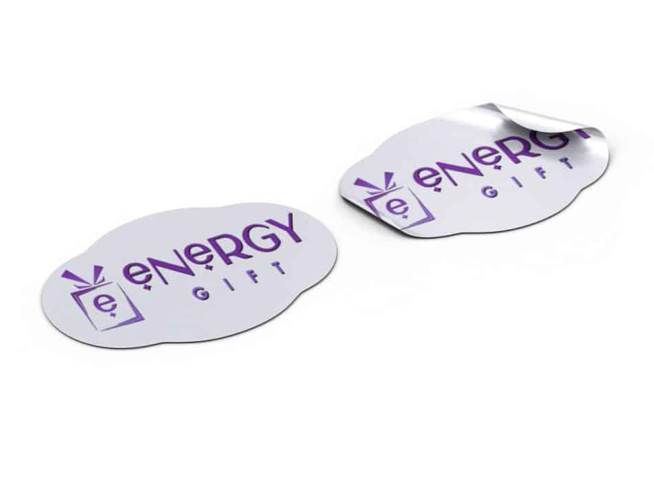 etichete autocolante personalizate ovale 5x3 cm