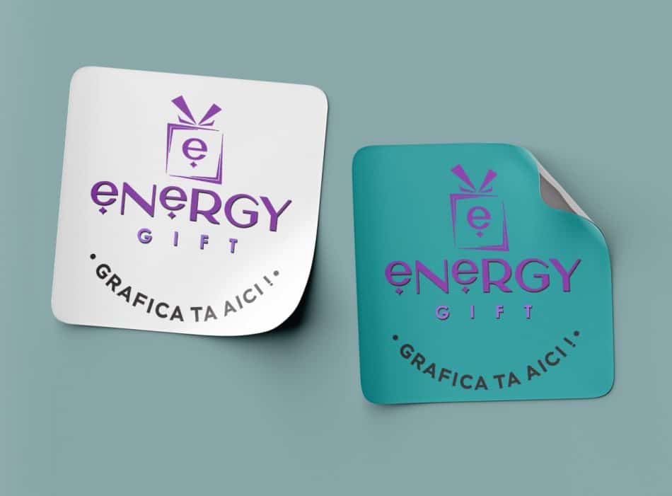 etichete autocolante personalizate patrate 5x5 cm