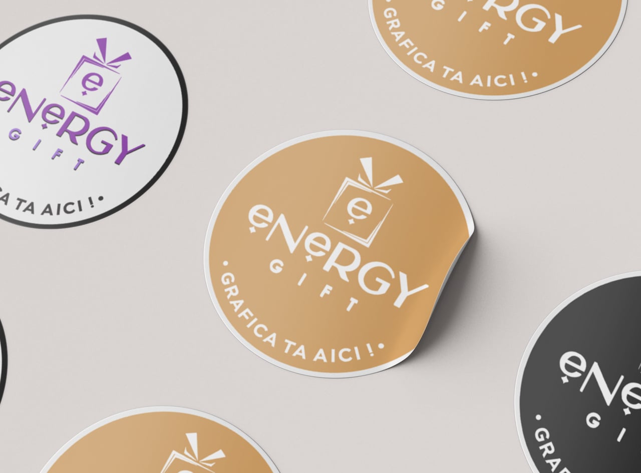 etichete autocolante personalizate rotunde 5x5 cm