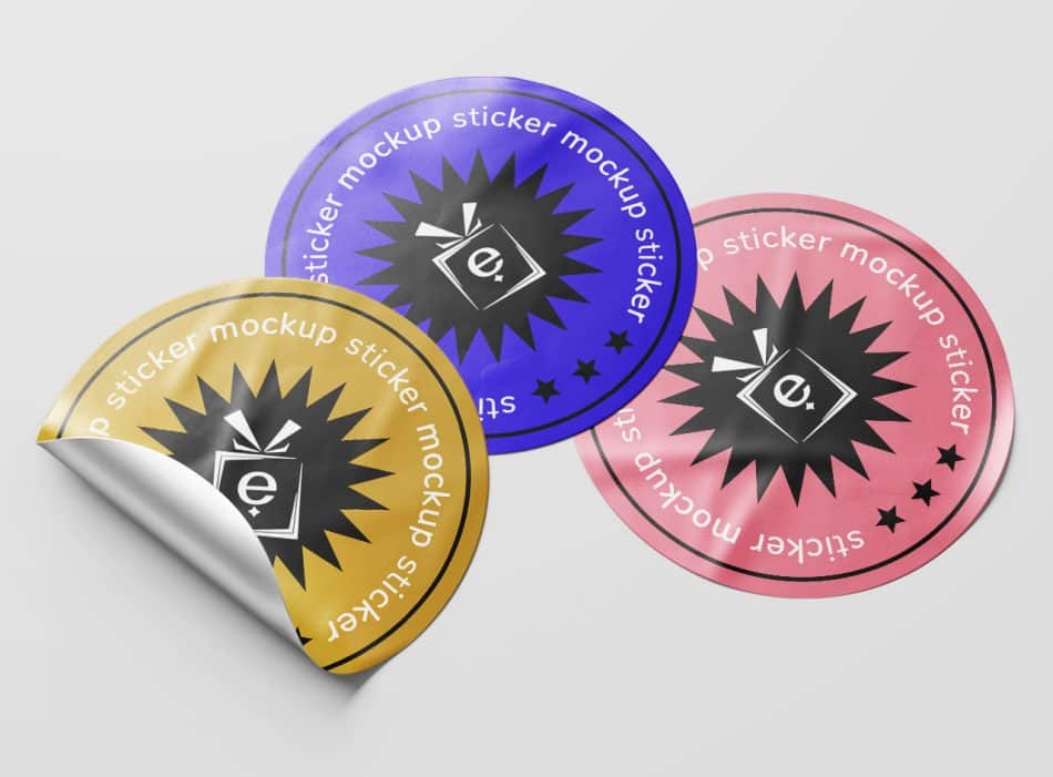 etichete autocolante personalizate rotunde 9x9 cm