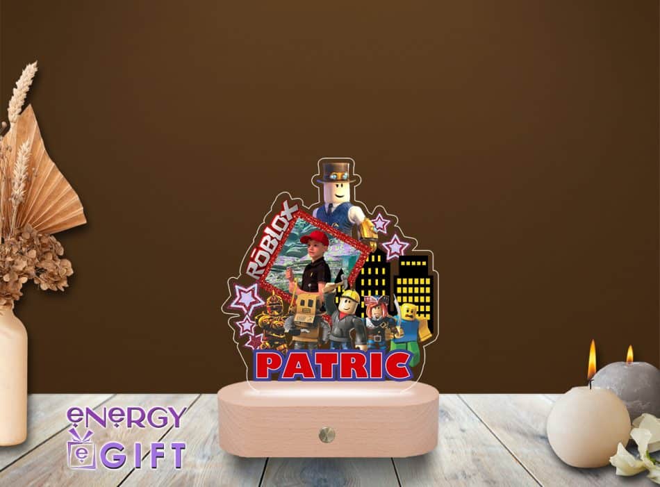 Lampă LED Personalizată ROBLOX