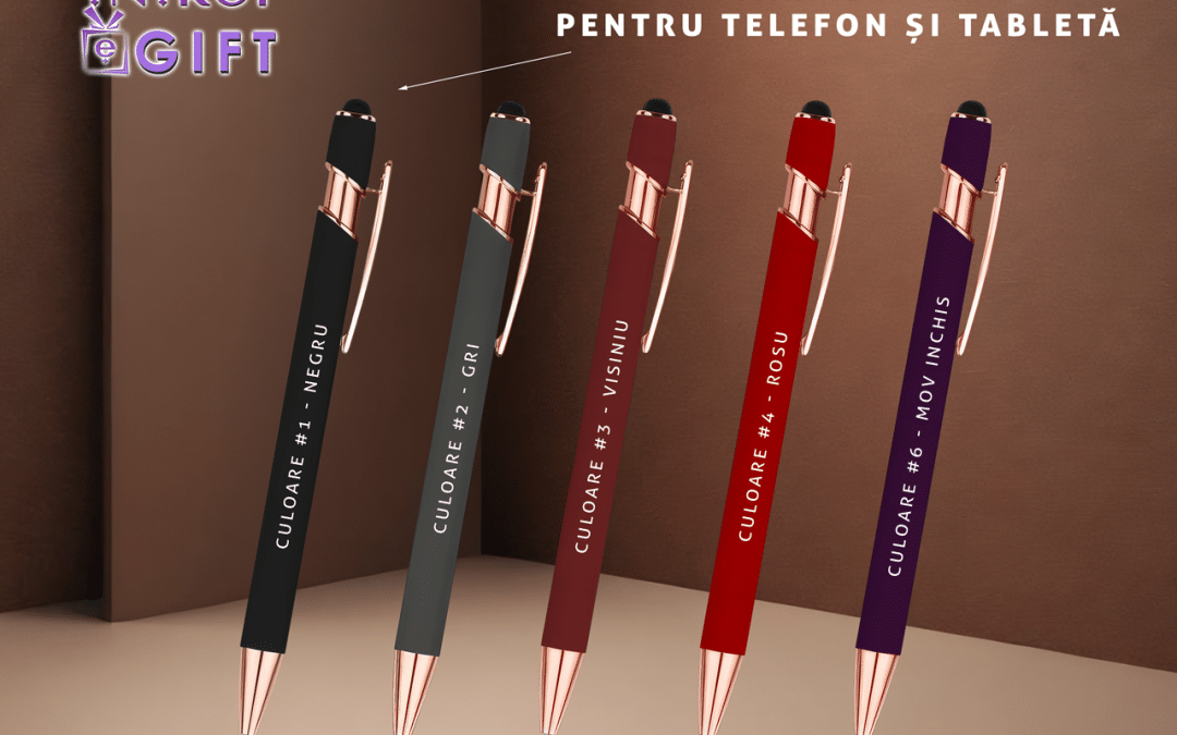 De ce să alegi un pix personalizat elegant soft-touch pentru brandul tău