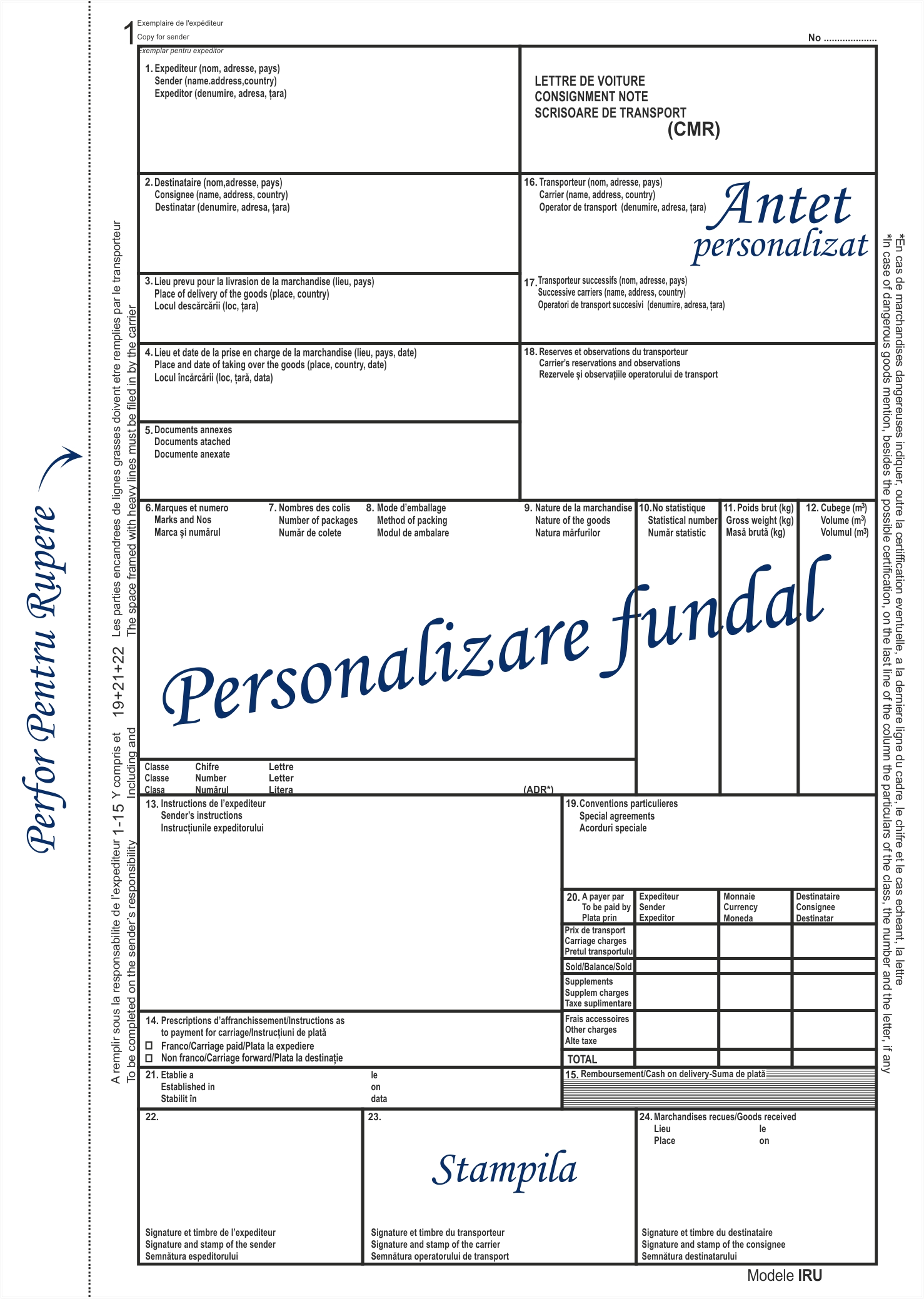 MODEL2 CMR personalizat model 2