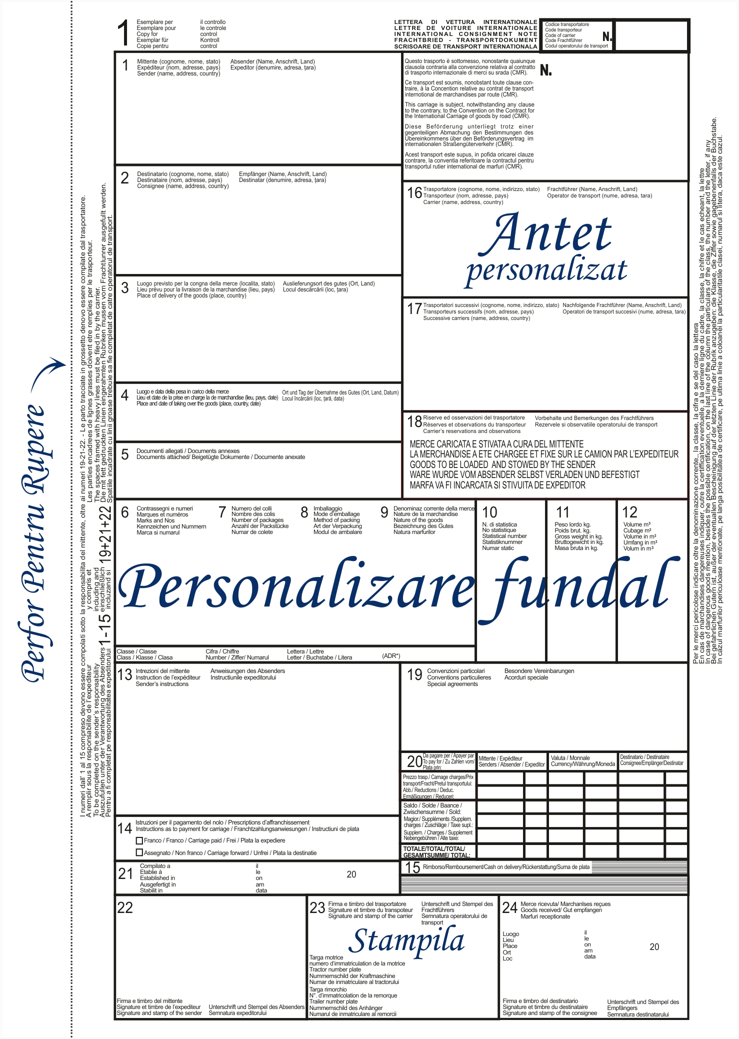 MODEL6 CMR personalizat model 6